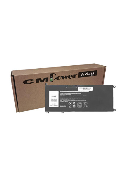 CM POWER Laptop battery compatible with Dell Inspiron 15 5587, 7588 33YDH,7FHHV,3600 (55 Wh)