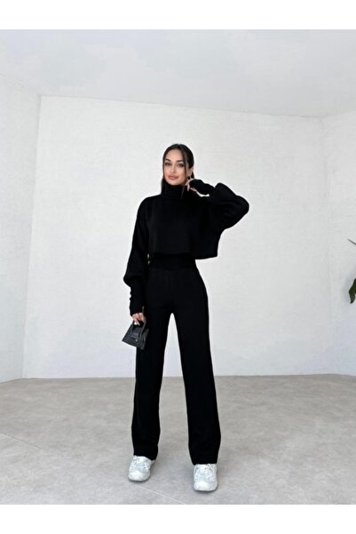 MOVELLA FASHİON Set de tricotaje din 2 piese Movel cu guler cu închidere prin degete