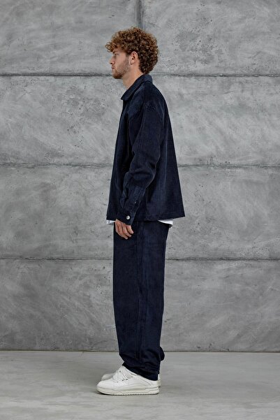 NOMARC Синій Nmrc Oversize оксамитовий комплект