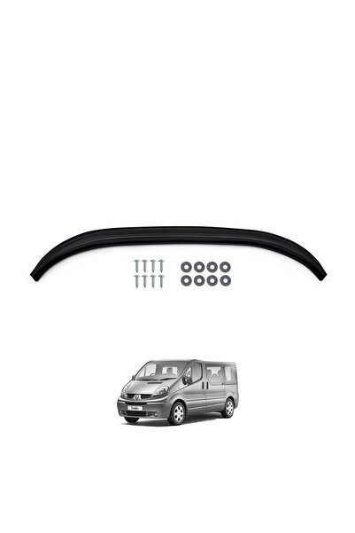 NamTuning Renault Trafic Ön Tampon Lip 2001-2014 arası Siyah / Beyaz Seçenekl...