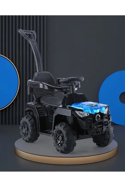 Allmati Push car with handle and electric motor