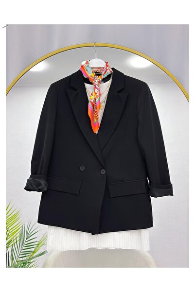 YEDİLALE БЛЕЙЗЪР С ДВЕ КОПЧЕТА И ПОДПЛЪТКА [без подплата, 78 см в центъра, размери 38–46]