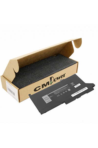 CM POWER Laptop battery compatible with Dell Latitude 7390, 7490 - 11.4V 3000mAh 451-BBZL C27RW DJ1J0