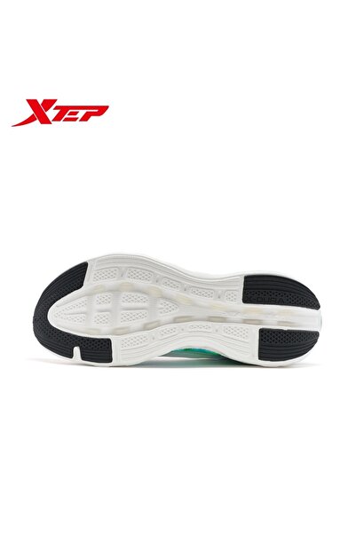 Xtep Barbati Canvas White/Onion Green/Blue17 Running Shoes 6912670734113