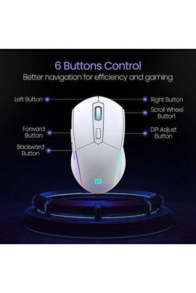 PORTRONICS Wireless Optical Mouse by Toad