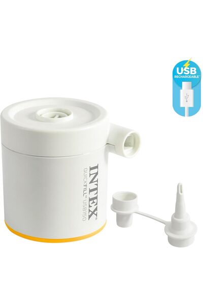 Intex Premaire Dura-Beam Camping Mat w/ USB150, Inflated Size: 76cm x 1.91m x 17cm