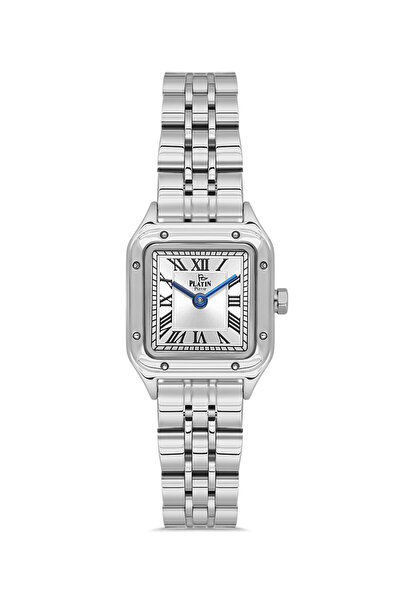 Platin Pierre ساعة يد نسائية مربعة الشكل HDS-PL-1195LA-A1