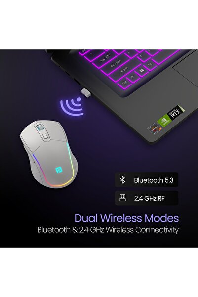 PORTRONICS Wireless Optical Mouse by Toad