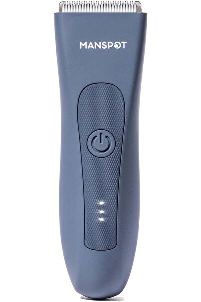 MANSPOT ماكينة حلاقة كهربائية لشعر العانة للرجال مع 4 واقيات وشفرة سيراميك قابلة للاستبدال