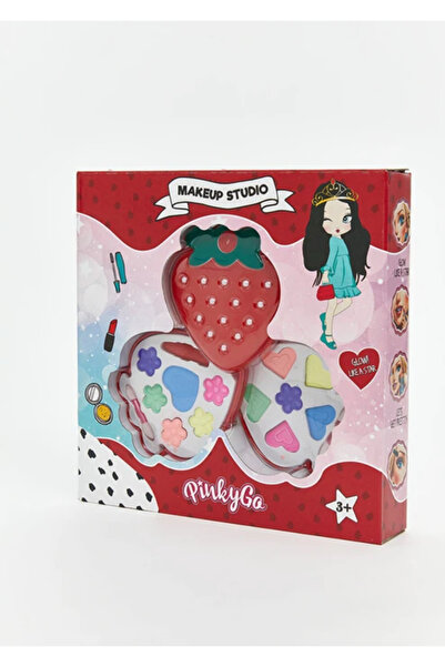 BALCI HEDİYELİK Çocuklar İçin Makyaj Seti Kutulu 2 Parça Çilek Temalı