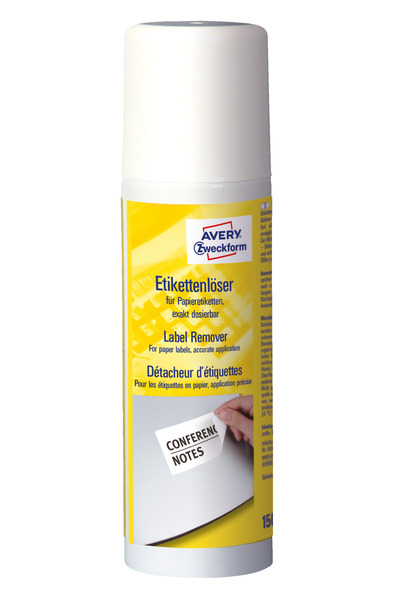 Avery Zweckform Spray pentru curatare etichete, Avery Zweckform, 150 ml