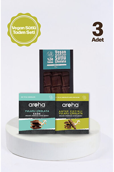 AROHA Vegan Sütlü Çikolata Tadım Seti