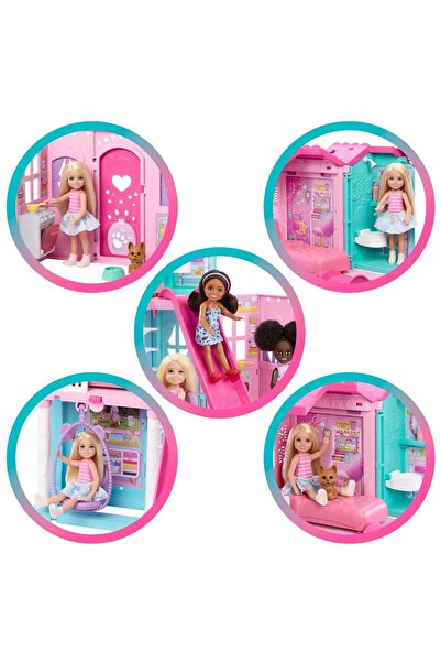 Barbie Chelsea Açılır Bebek Evi Oyun Seti JFW49