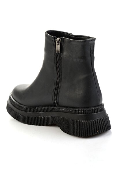 Bambi Siyah Kadın Bot & Bootie K02874310509