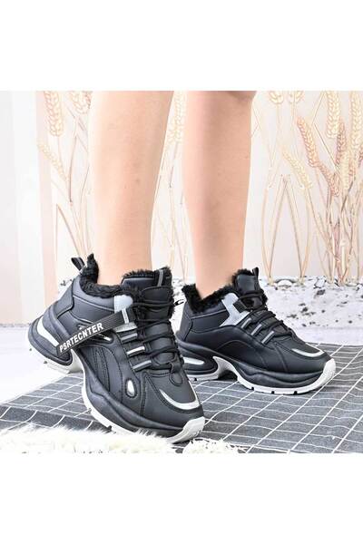 SMARTMALL Pantofi sport pentru femei, cu căptușeală din piele de oaie, D1452,...