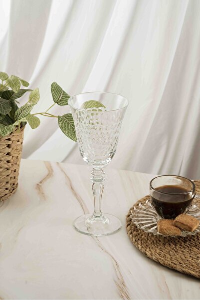 crystalhome Set of 6 Coffee Side Water Glasses