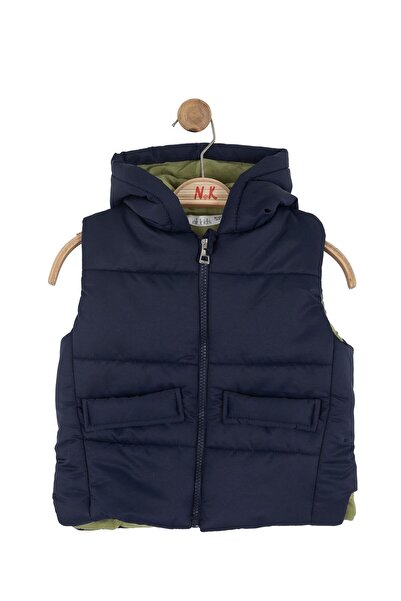 nk kids Baby Boy Padded Vest Navy Blue 49606