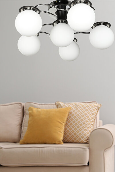 Begüsa Stelo 6.Lı Avize Krom Kaplama