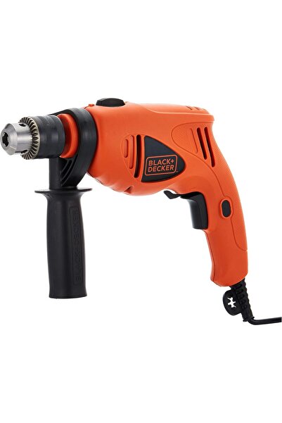 Black&Decker BLACK+DECKER 550W 13mm VSR Keyed Chuck Hammer Drill - HD5513V-B5