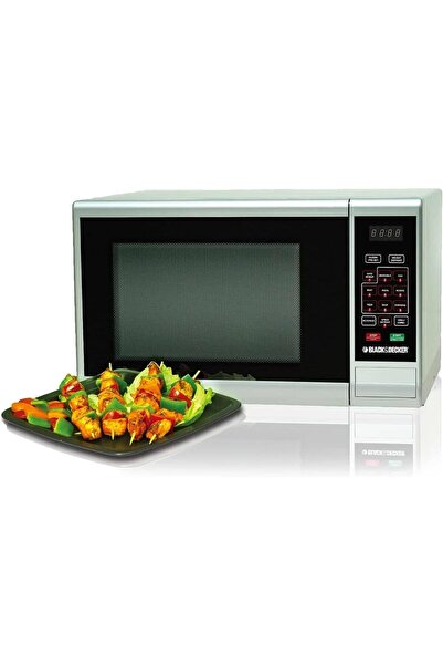 Black&Decker فرن مايكروويف BLACK+DECKER سعة 30 لتر مع شواية، وظيفة القائمة ال...