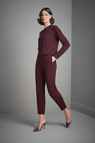 JOIN US Beli Kordonlu Cepli Triko Pantolon