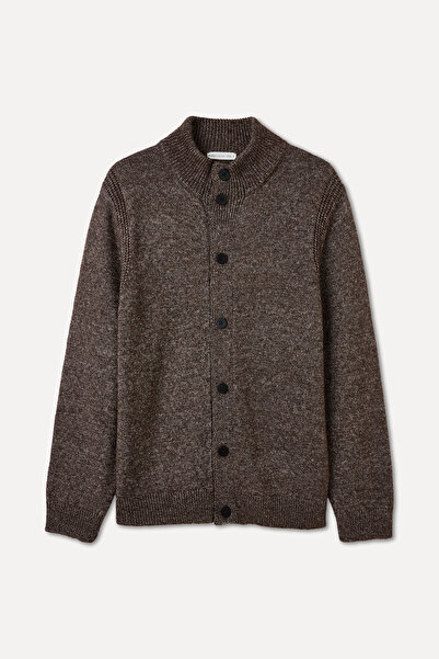 Mudo Melanjli Stand-Up Collar Cardigan