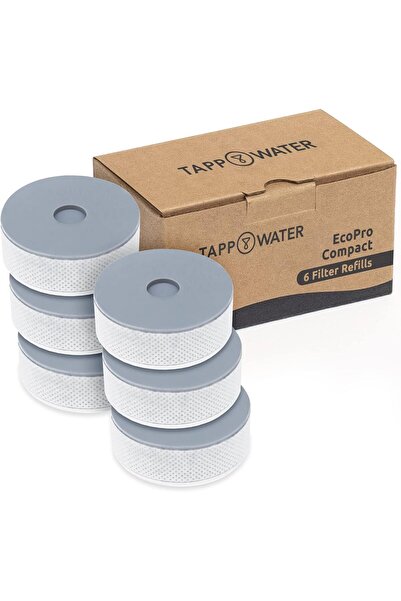TAPP Water EcoPro Compact Tap Water Filter Replacement Filters (6 Pack)