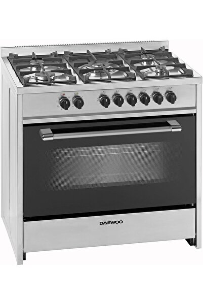 Daewoo طباخ متعدد الوظائف | غاز علوي وفرن كهربائي سفلي ٩٠ سم | البرتغال - DGE-S965HE - سنة واحدة