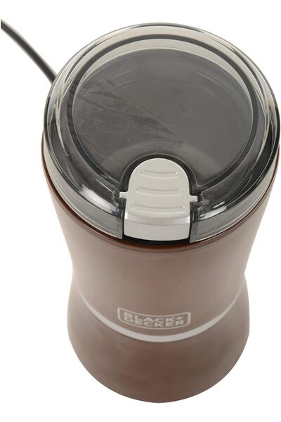 Generic BLACK+DECKER Coffee Grinder - 150W, 60g Capacity, One Speed with Pulse, Stainless Steel (Brown)