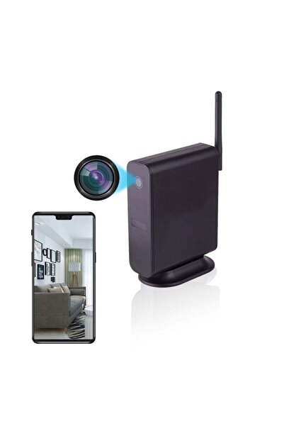 Aishine Camera ascunsa in router fals, Wi-Fi, Full HD 1080, senzor PIR, stand...