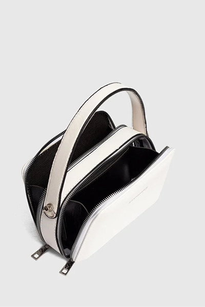 Sanmorris Women's White Crossbody Hand & Shoulder Bag