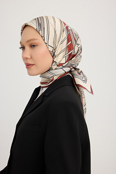 Schaless Silent Ascension - Βουργουνδία - Φουλάρι από 100% μεταξωτό τουίλ - 9...