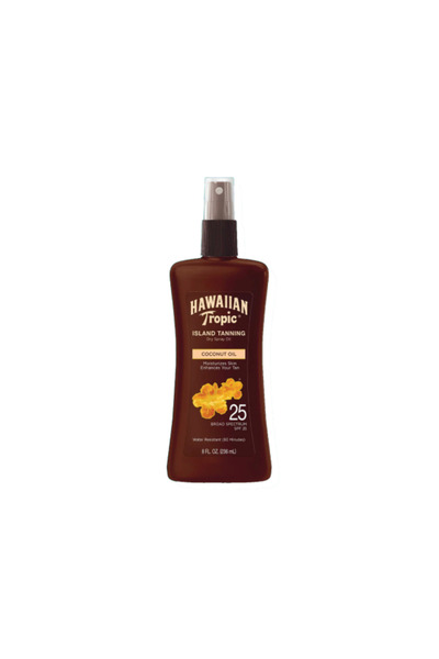 Hawaiian Tropic Hawaiian Tropic Tanning Spray Oil 236ml Sunscreen SPF 25 Coconut Oil