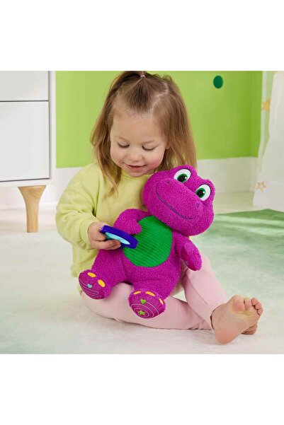 FISHER PRICE Kalp Yapan Barney Pelüş Oyuncağı