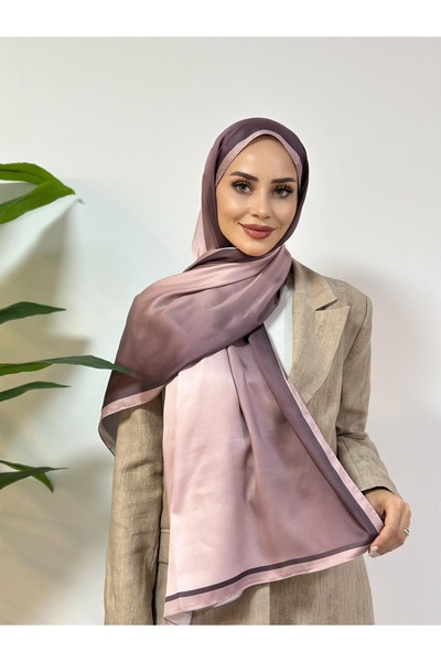 Soft & Pure Scarfs BY GD Modal Degrade Desen - Pudra Pembe