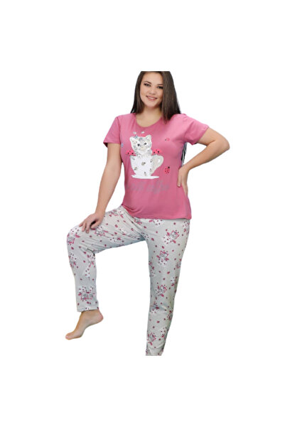 Generic Women's Oversized Cotton Pajamas - PJ 963