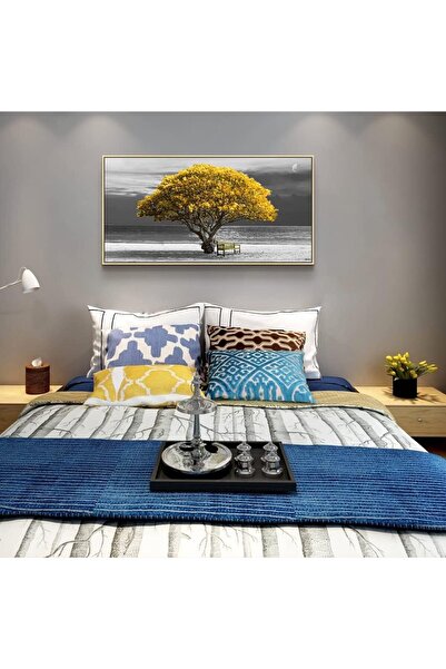 Emoda home Trove لوحة فنية جدارية مؤطرة من القماش مقاس 60×120 سم - منظر طبيعي...