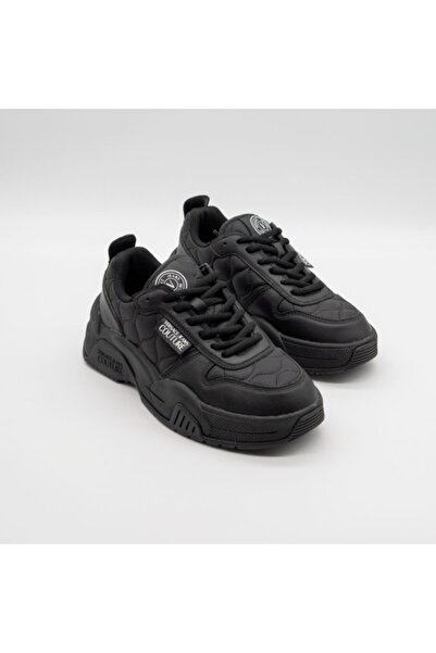 VERSACE JEANS COUTURE SNEAKERS FOR WOMEN - BLACK