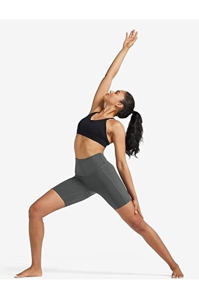 Vitra World Biker Shorts Women With Pockets 8" High Waisted Workout Spandex