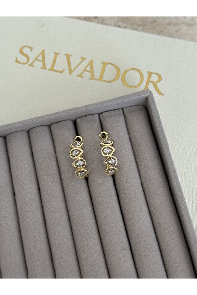 LUXSTONE Brand Model Gold Earrings