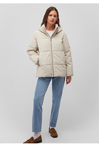 Mavi Hooded Loose Fit Baggy Comfortable Cut Puffer Jacket