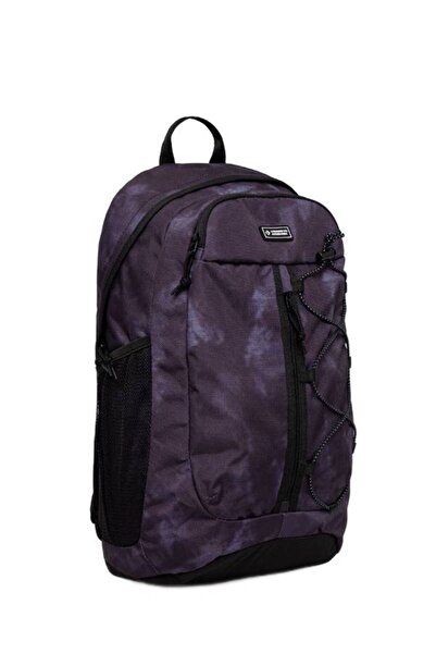 Converse Classic Unisex Sports Backpack - Spacious Violet Tie Dye with Laptop Sleeve, Pockets