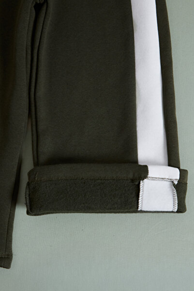 Fulla Moda 3 Threaded Girls' Sweatpants with Side Stripes and Elastic Waist