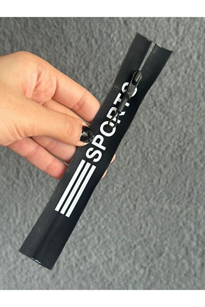 Gönülden Tasarım SRORTS ПИСАНО ЧЕРНО СКРИТ ЦИП 17X2 CM