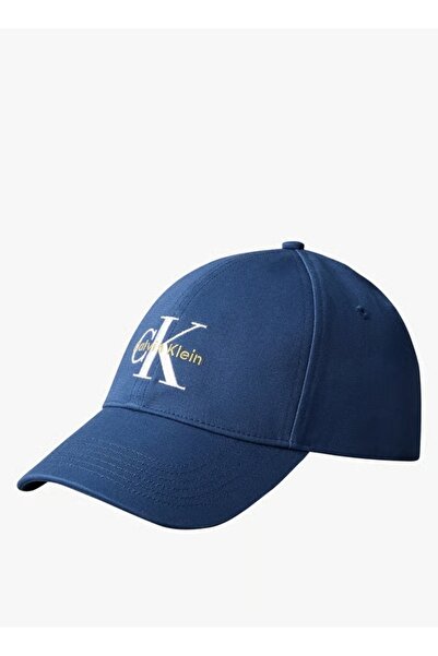 Calvin Klein Șapcă bărbătească albastră, cu imprimeu de blugi
