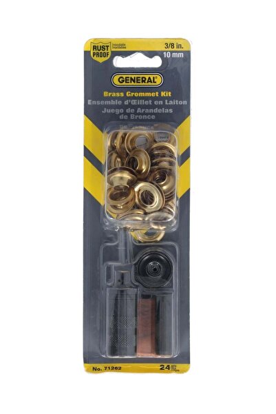 General Tools Stainless Steel Fixing Rings Set by Black and Gold 3/8 Inch