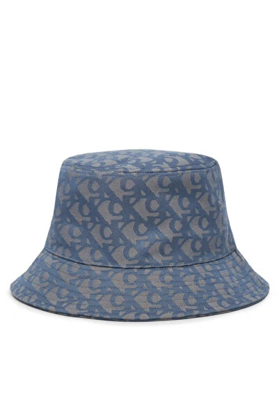 Calvin Klein Women's blue hat ck logo