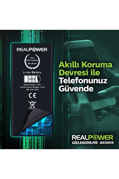 realpower İPHONE 14 PROMAX BATARYA