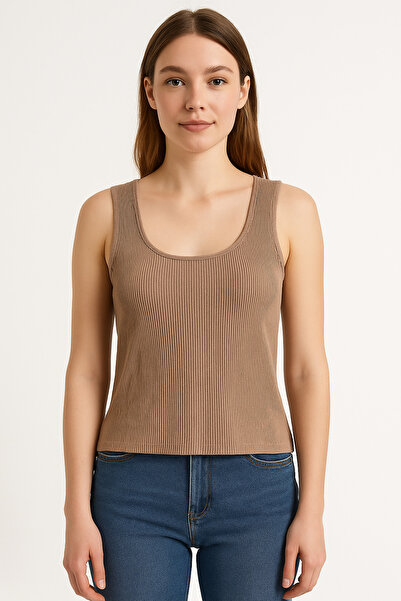 DağdevirenTekstil بلوزة بأشرطة سميكة