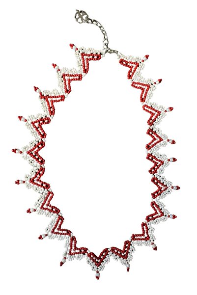 Uretti - Özlem 9422 6651 Handmade Heart Design Model Sand Bead Necklace